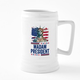 CafePress Madam President 25 oz Ceramic Beer Stein Mug