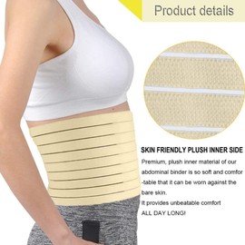PLOVO Umbilical Hernia Belt for Men and Women | Abdominal Hernia Belt for Women & Men with 2 unique compression pads | Belly Button Umbilical Hernia Belts for Men | Hernia Support Binder_(Universal Size)