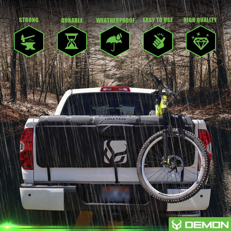 Demon Tailgate Pad for Mountain Bikes with Tool Pocket for