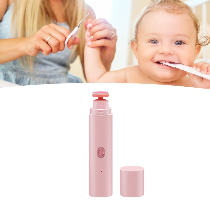 Electric Infant Nail Clipper Safe Simple Operation Portable Low Noise