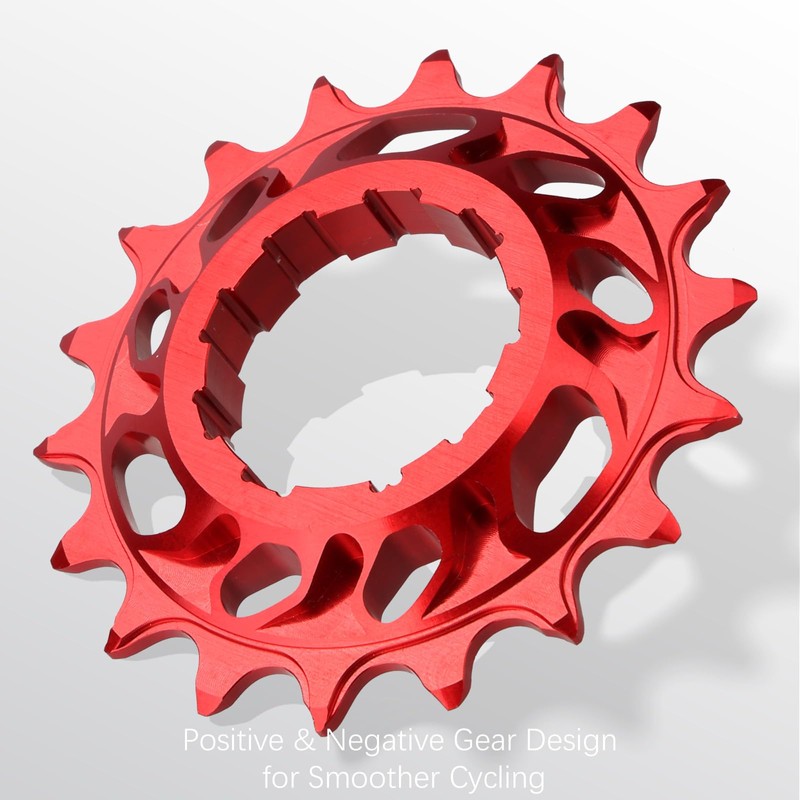 CooMeng 18T Single Speed Cogs Conversion Kit for Multi-Speed Bike