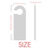 DIYthinker - Placa decorativa para puerta con diseño de huevo