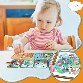 【buy-one-get-one-free】Painting book,Reusable Drawing Book,Zoo Painting Book:_Zoo drawing book