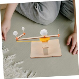 Totority Educational Solar System Apparatus Grade Classroom Must Haves Solar Model for Boys and Girls DIY Sun Earth Moon Model Toy