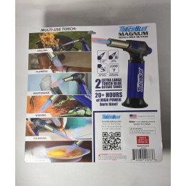 TorchBlue BlueLine XXL Butane Torch Mini 4 Inch Refillable 2300 Degree F New