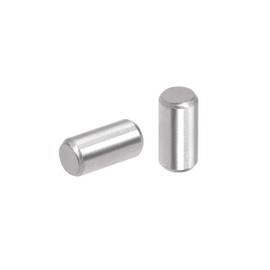 TOP-VIGOR 50Pcs 3mm x 6mm Dowel Pins Shelf Support Pegs, 304 Stainless Steel Cylindrical Shelf Support Pin Fasten Elements Silver Tone