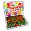 Jelly Snakes Gift Box Hamper Birthday Present (BIRTHDAY MULTI COLOURED)