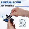 4 Pcs Walker Ski Glides with 4 Pcs Ski Glide
