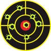 Hybsk Splatter Target Stickers 4 inch Reactive Targets for Shooting