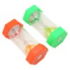 2Pcs Sand Timer 20 Minutes Hexagonal Shape Durable Plastic Widely