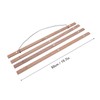 Magnetic Poster Frame Hanger DIY Reusable Black Walnut Magnet Poster