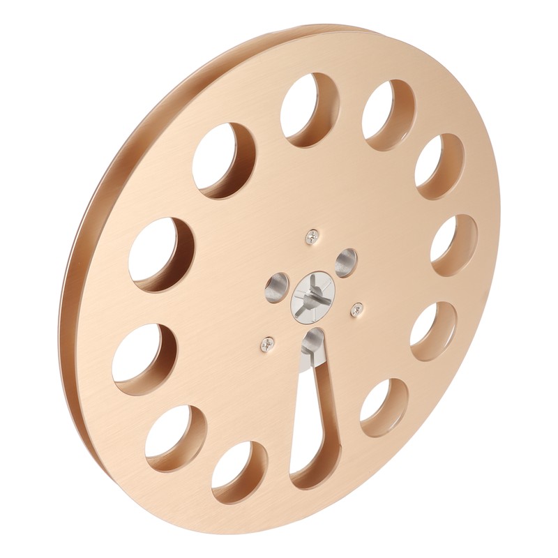 1/4 7 Inch Empty Tape Reel 11 Holes Universal Aluminum