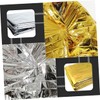 KICHOUSE Camping Blankets Survival Gear Set Reflective Aluminum Foil for