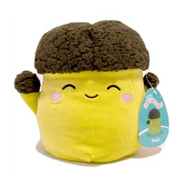 Squishmallows Kellytoy 2023 Veggie Animals Squad 8" Plush Doll Toy Add to Your Squad - Gift for Kids, Girls & Boys (Nash The Broccoli)