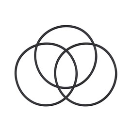 Whirlpool O-Ring for American Plumber Water Filter - Replace WHKF-DWHV, WHKF-DWH (3/Pack)