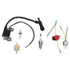 Ignition Coil Spark Plug Air Filter Stop Switch Engine Replacement