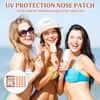 72Pcs Nasenschutz Sonne Nasenschutz Gegen Sonne Sonnenschutz Nase Sonnenpflaster Sonnen