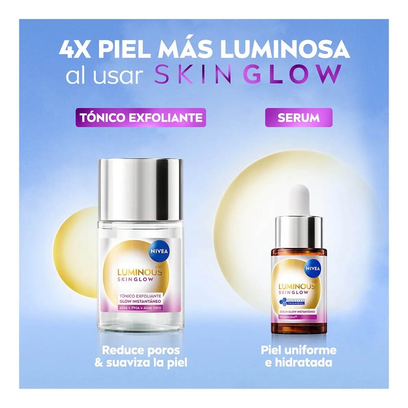Nivea Serum Glow Instantáneo | Iluminador y Revitalizante | 15