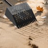 OJLUOJ Metal Chicken Poop Scooper & Rake Scoop 10" Metal