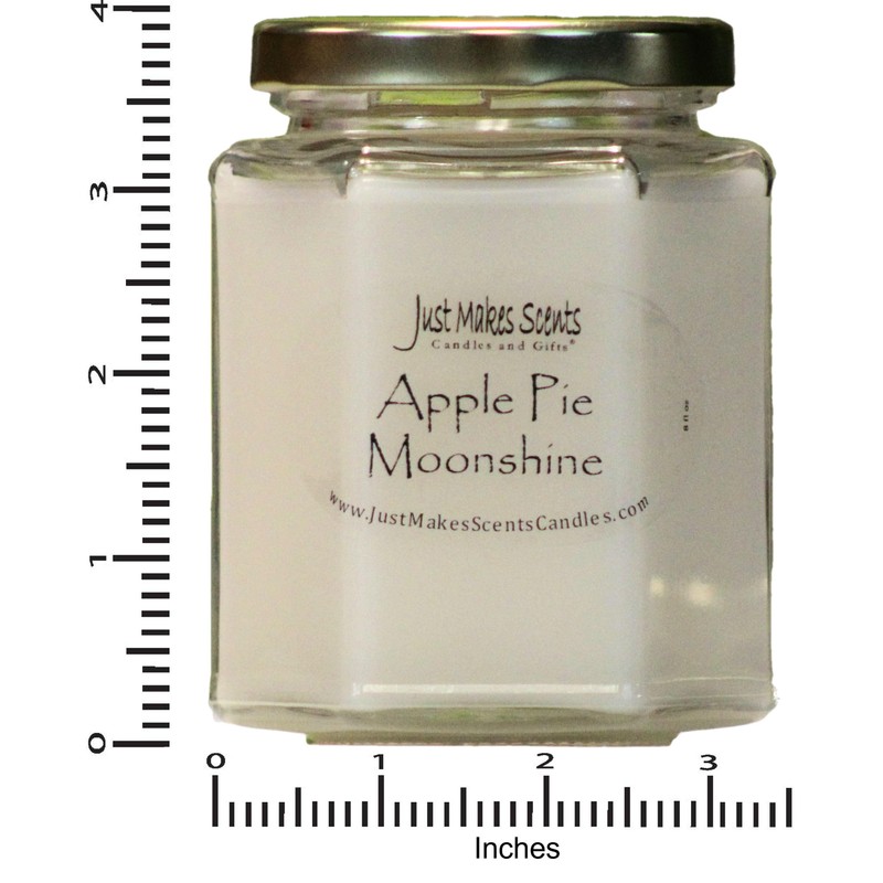 Apple Pie Moonshine Scented Candle - Hand Poured in The