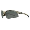 Maxx Domain Smoke Polarized Lenses Leaf Camo Print Frame Sports