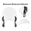 Motorcycle Windscreen Deflectors PC Reduced Wind Resistance Fairing Windshield for