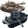 RC Tank Set,1/24 RC Battle Tank Set Toy Tanks with