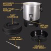 Homecraft 45-Cup Coffee & Hot Beverage Urn - Quick Brewing,
