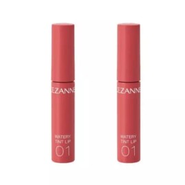 Sezanne 세잔느 워터리 보습 틴트 립 발색 01 내추럴핑크 X2개 Cézanne Watery Moisture Tint Lip Color 01 Natural Pink X2件