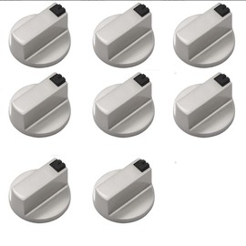 Gas Cooker Oven Stove Knob Control Rotary,8 Pcs Round Gas Stove Knob,6 mmGas Stove Stove Oven Control Rotary knob