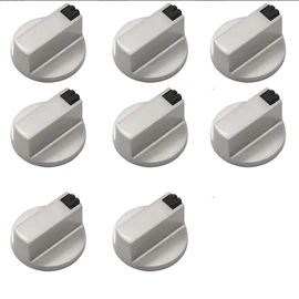 Gas Cooker Oven Stove Knob Control Rotary,8 Pcs Round Gas Stove Knob,6 mmGas Stove Stove Oven Control Rotary knob