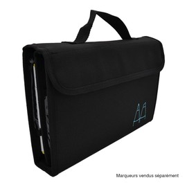 Graph'it SA41365 36 Alcohol Marker Pen Case - Multi-Colour