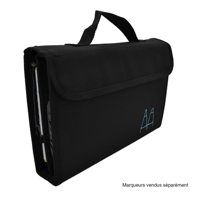 Graph'it SA41365 36 Alcohol Marker Pen Case - Multi-Colour