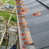 18cmx800cm Plastic Gutter Guard,Heavy Duty Gutter Guards Mesh Leaf Guards