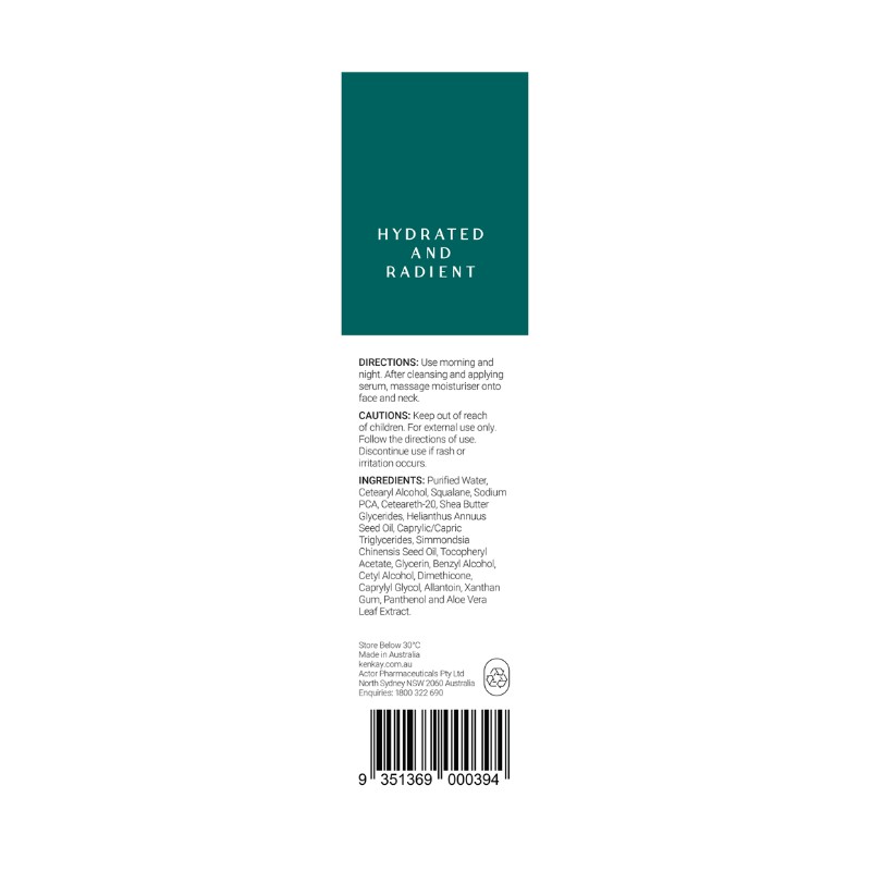 KENKAY DRY SKIN FACE MOISTURISER 60ML