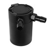2 Port Oil Catch Can with Drain Valve 300ml Aluminum