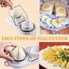 KASESSS Egg Slicer for Boiled Eggs, Multifunctional Egg Cutter, Egg