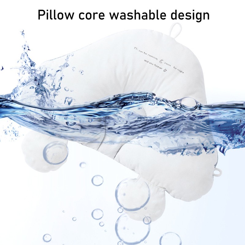 Baby Head Shaped Pillow Soft Nursing Support Adjustable Baby Positioning