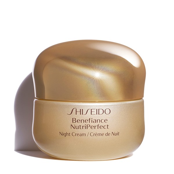 Shiseido Benefiance NutriPerfect Night Cream - 50 mL - Anti-Aging Night Cream for Mature Skin - Improves Look of Wrinkles, Sagging & Dullness
