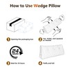 Wellty Care Luxury Faux Fur Headboard Pillow Queen Size -