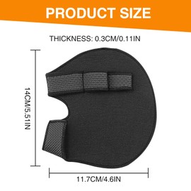 XdealCozyxc Gym Hand Grips, Lifting Gloves Anti Slip Neoprene Grip Wrist Wraps for Men Women Dumbbell Exercise