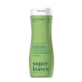 ATTITUDE Champú Nutritivo para el Cabello, Verificado por EWG, Para Cabello Seco y Dañando, Ingredientes de Origen Natural, Vegano y a Base de Plantas