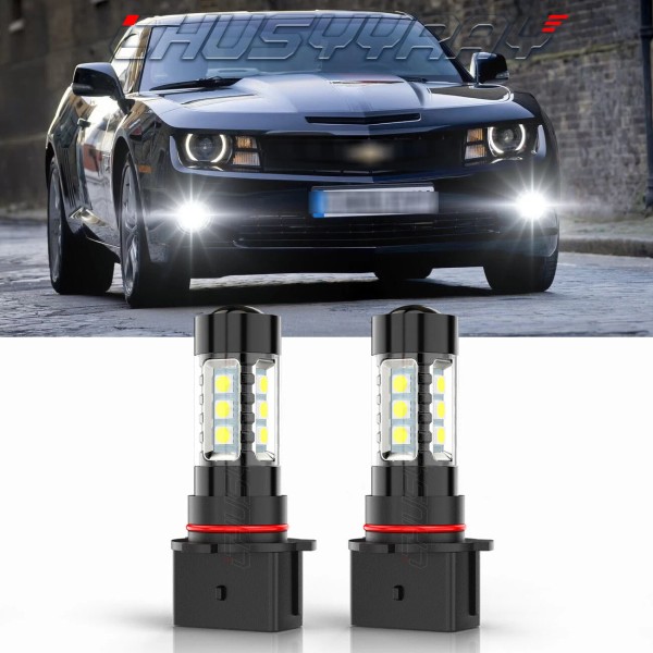 CHUSYYRAY PSX26W LED DRL Daytime Running Light Bulb/Driving Fog Lamp