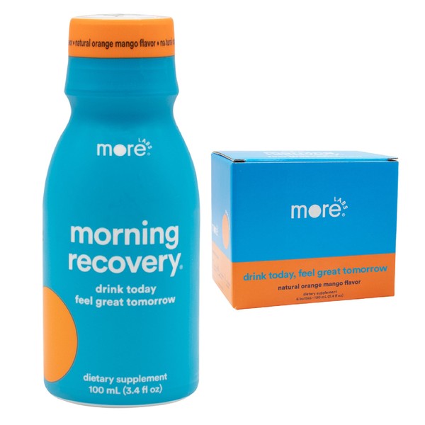 More Labs Morning Recovery Electrolyte, Milk Thistle Drink Proprietary Formulation