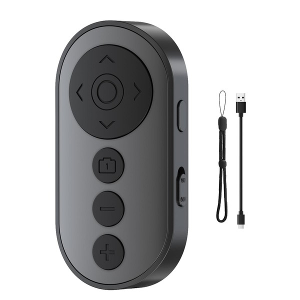 VYVIYON Wireless Camera Remote with Zoom/Camera Switch for Photo and