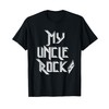 My Uncle Rocks Cool T Shirt for Niece Nephew Clothing