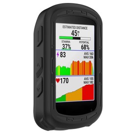 AWADUO Compatible with Garmin Edge 840/540 Protective Case, Smartwatch TPU Protective Shell Protective Cover (Black)