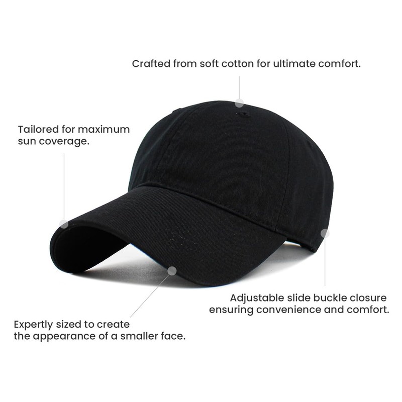 KBETHOS® True Comfort Women Men Adjustable Cotton Baseball Cap Stylish