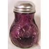 Mosser Glass Amethyst Inverted Thistle Pattern Glass Sugar Shaker 4