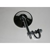 Mr Luckys Universal Fit Chrome 4 Inch Clamp-on Mirror, fits